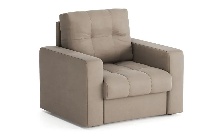 Кресло Тренто Leonardo 04 бежевый - 2 Кресло Тренто Leonardo 04 бежевый - 2