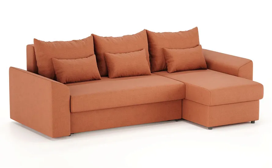 Диван угловой Арден Danco 412 оранжевый - 2